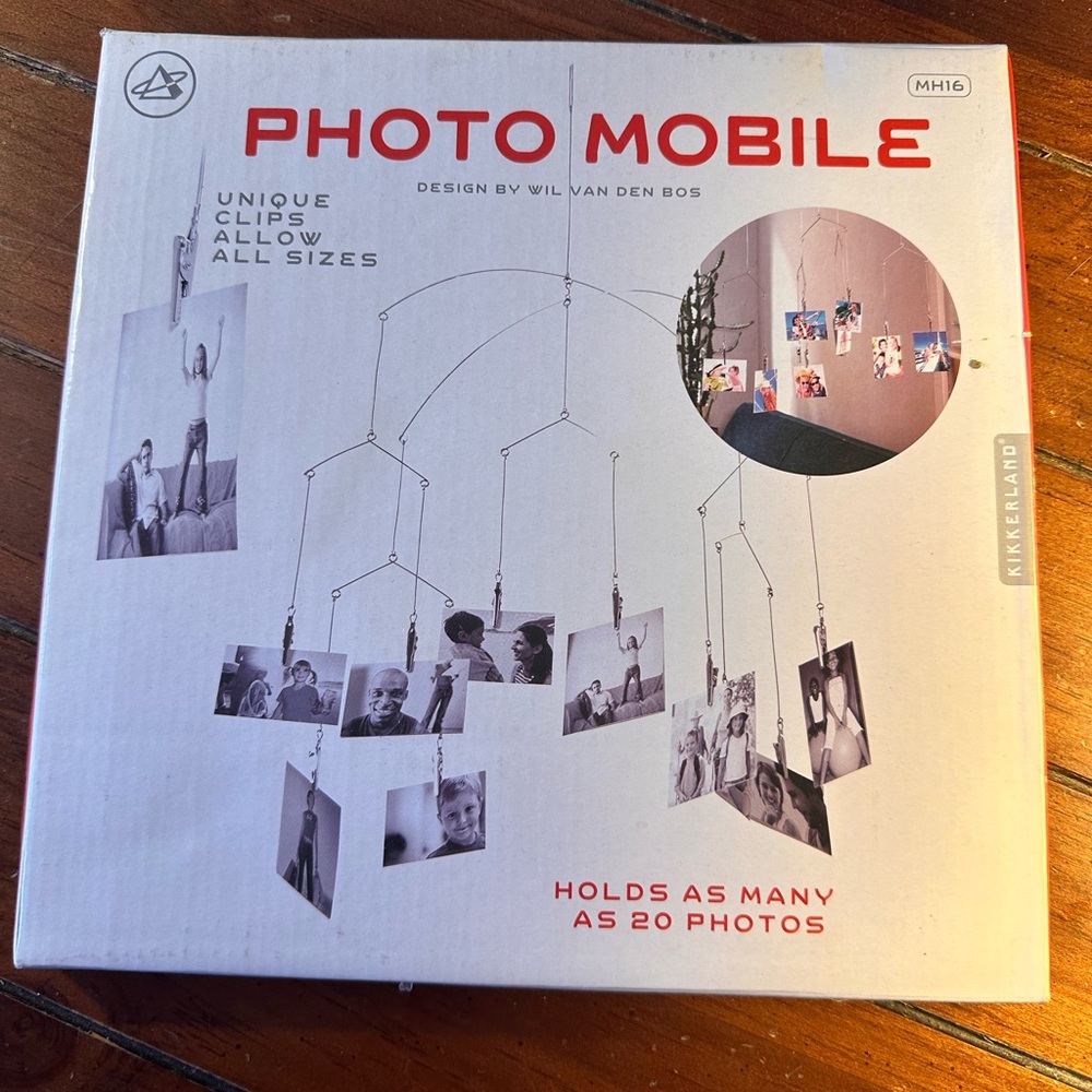 Photo Mobile designed by Wil Van Den Bos.